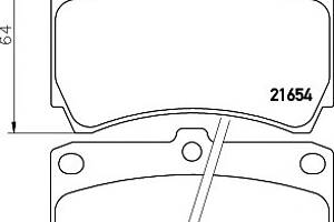 Колодки гальмівні для моделей: FORD AUSTRALIA (LASER, FESTIVA, FESTIVA, FESTIVA, LASER, LASER, LASER), KIA (RIO, RIO, AVELLA, A