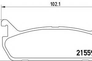 Тормозные колодки для моделей: FORD AUSTRALIA (LASER, LASER), MAZDA (MX-5,FAMILIA,323,FAMILIA), SUZUKI (BALENO,BALENO,B