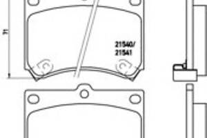 Тормозные колодки для моделей: FORD AUSTRALIA (LASER, LASER,LASER,LASER,LASER), MAZDA (FAMILIA,FAMILIA,MX-3,FAMILIA,323