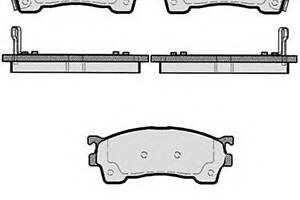 Тормозные колодки для моделей: FORD USA (PROBE), MAZDA (XEDOS,MX-6,626,626,626,626,626,FAMILIA,323,PREMACY)