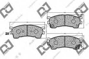 Гальмівні колодки для моделей: FORD USA (PROBE), MAZDA (XEDOS, MX-6, 626, 626, 626, 626, 626, FAMILIA, 323)