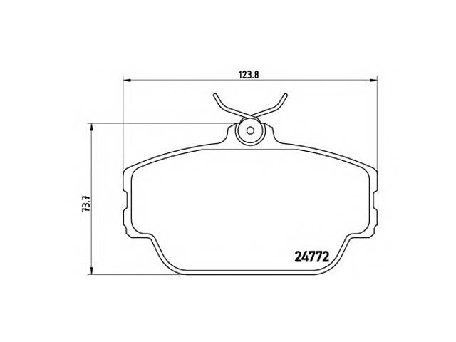 Тормозные колодки для моделей: FORD USA (TAURUS), LINCOLN (CONTINENTAL)