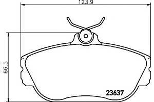 Тормозные колодки для моделей: FORD USA (TAURUS, TAURUS,WINDSTAR), MERCURY (SABLE,SABLE)