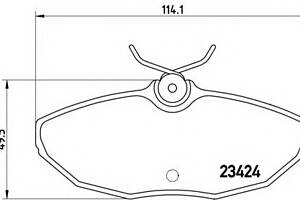 Тормозные колодки для моделей: FORD USA (THUNDERBIRD), JAGUAR (S-TYPE,XJ), LINCOLN (LS)