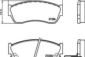 Колодки гальмівні для моделей: GEO (METRO, METRO, METRO), HOLDEN (BARINA, BARINA), SUBARU (JUSTY), SUZUKI (SWIFT, SWIFT, SW