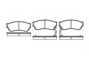 Тормозные колодки для моделей: GEO (METRO, METRO,METRO), NISSAN (SUNNY,SUNNY,SUNNY,SUNNY), SUBARU (JUSTY), SUZUKI (SWIF