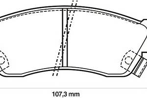 Тормозные колодки для моделей: GEO (METRO, METRO,METRO), SUBARU (JUSTY), SUZUKI (SWIFT,SWIFT,SWIFT,ALTO,SWIFT)