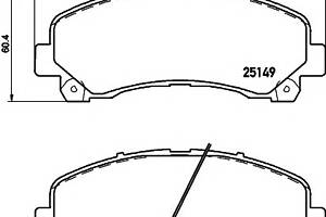 Тормозные колодки для моделей: HOLDEN (COLORADO, COLORADO,COLORADO,COLORADO,COLORADO), ISUZU (D-MAX,D-MAX,D-MAX,MU,MU-X