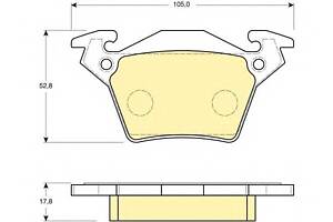 Гальмівні колодки для моделей: HOLDEN (COMMODORE, COMMODORE, COMMODORE), MERCEDES-BENZ (VITO, VITO, V-CLASS)