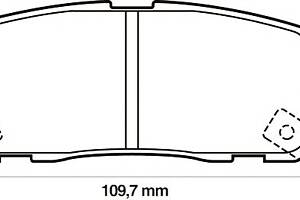 Тормозные колодки для моделей: HOLDEN (FRONTERA), ISUZU (TROOPER,TROOPER,TROOPER,TROOPER,D-MAX), OPEL (FRONTERA,FRONTE