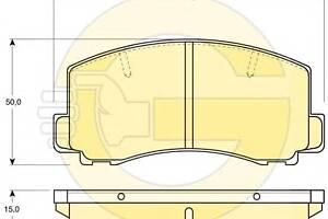 Тормозные колодки для моделей: HOLDEN (NOVA, NOVA,ASTRA,NOVA,NOVA), MITSUBISHI (COLT,COLT,CORDIA,LANCER,TREDIA,LANCER,C