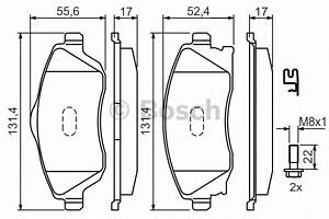 Тормозные колодки для моделей: HOLDEN (TIGRA), OPEL (CORSA,COMBO,CORSA,MERIVA,COMBO,TIGRA,CORSA,CORSA,CORSA), VAUXHALL