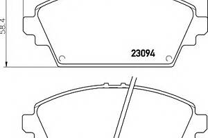 Тормозные колодки для моделей: HONDA (ACCORD, ACCORD), MG (MG,MG,MG,EXPRESS), NISSAN (ALMERA,PRIMERA,PRIMERA,PRIMERA)