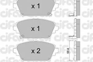 Гальмівні колодки для моделей: HONDA (ACCORD, ACCORD, ACCORD, ACCORD), MG (EXPRESS)