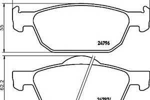 Тормозные колодки для моделей: HONDA (ACCORD, ACCORD)