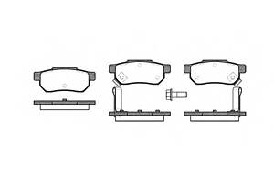 Тормозные колодки для моделей: HONDA (ACCORD, CIVIC,CIVIC,CRX,PRELUDE,CIVIC,CONCERTO,CIVIC,CIVIC,CIVIC,CRX,CIVIC,CIVIC,