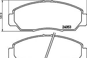 Тормозные колодки для моделей: HONDA (ACCORD, FR-V,ACCORD), HONDA (GAC) (ODYSSEY)