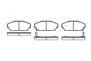 Колодки гальмівні для моделей: HONDA (ACCORD, LEGEND, LEGEND, CIVIC, CRX, PRELUDE, CIVIC, ACCORD), ROVER (800,800)