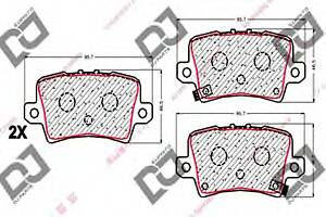 Тормозные колодки для моделей: HONDA (CIVIC, CIVIC)