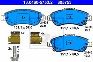 Тормозные колодки для моделей: HONDA (CR-V, CR-V,CR-V)