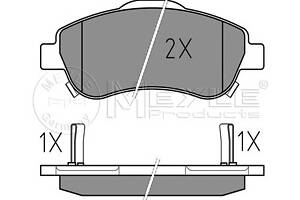 Тормозные колодки для моделей: HONDA (CR-V, CR-V)