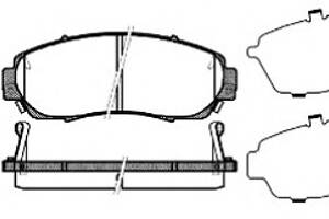 Гальмівні колодки для моделей: HONDA (CR-V)