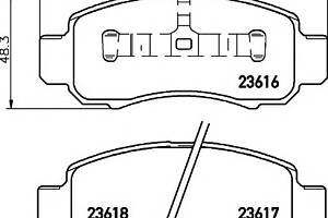 Тормозные колодки для моделей: HONDA (INSIGHT)