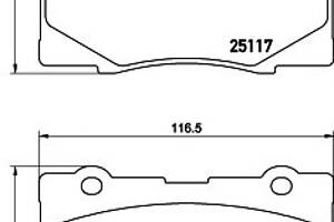 Тормозные колодки для моделей: HONDA (LEGEND)