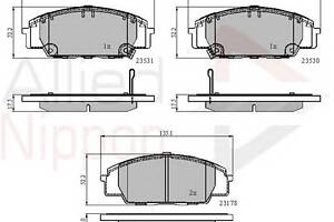 Тормозные колодки для моделей: HONDA (S2000, CIVIC,CIVIC)