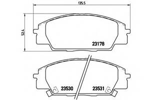 Тормозные колодки для моделей: HONDA (S2000, CIVIC,CIVIC)