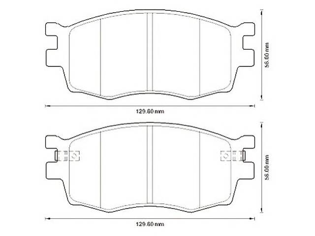 Тормозные колодки для моделей: HYUNDAI (ACCENT, ACCENT,i20), KIA (PRIDE,RIO,RIO)