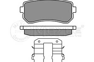 Тормозные колодки для моделей: HYUNDAI (ACCENT, ACCENT,i30,i30,i20,ix35), KIA (RIO,RIO,CEED,CEED,PRO,SPORTAGE)