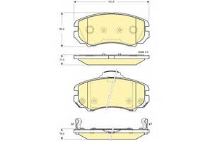 Гальмівні колодки для моделей: HYUNDAI (ELANTRA, ELANTRA), KIA (SPORTAGE)