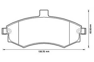 Тормозные колодки для моделей: HYUNDAI (ELANTRA, ELANTRA,MATRIX)