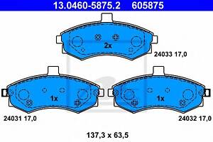 Тормозные колодки для моделей: HYUNDAI (ELANTRA, ELANTRA,MATRIX)