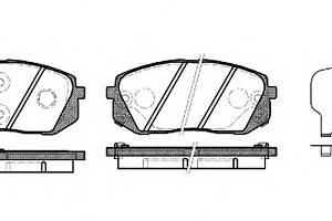 Тормозные колодки для моделей: HYUNDAI (GENESIS, i40,i40), KIA (SPORTAGE)