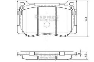 Тормозные колодки для моделей: HYUNDAI (GENESIS)