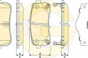 Тормозные колодки для моделей: HYUNDAI (H-1, H-1,H-1,H-1,ix55), KIA (CARNIVAL)