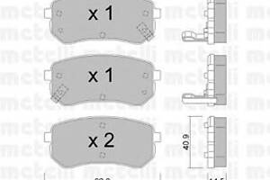 Тормозные колодки для моделей: HYUNDAI (i10), KIA (PICANTO,PICANTO)