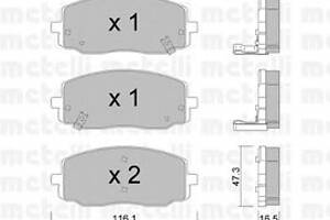 Тормозные колодки для моделей: HYUNDAI (i10), KIA (PICANTO,PICANTO)