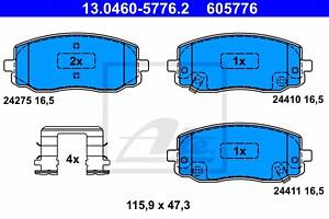 Тормозные колодки для моделей: HYUNDAI (i10, i20), KIA (PICANTO)