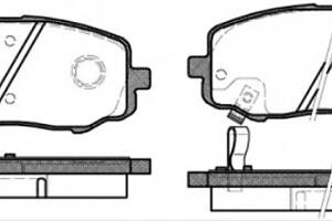 Гальмівні колодки для моделей: HYUNDAI (i10, i20, i10)
