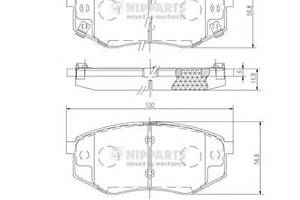 Колодки гальмівні для моделей:HYUNDAI (ix20), IVECO (DAILY)