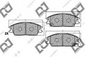 Тормозные колодки для моделей: HYUNDAI (LANTRA, ACCENT,ACCENT,GETZ,ACCENT)