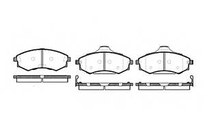 Тормозные колодки для моделей: HYUNDAI (MATRIX), KIA (JOICE)