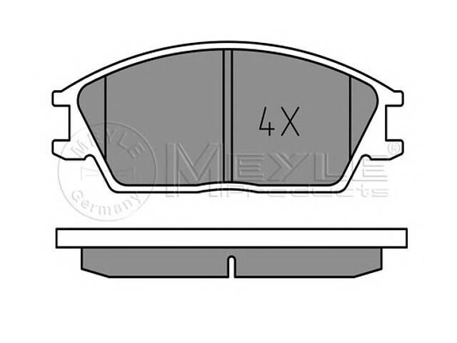 Тормозные колодки для моделей: HYUNDAI (PONY, PONY,S-COUPE)