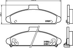 Гальмівні колодки для моделей: HYUNDAI (S-COUPE)