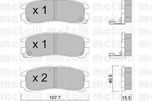 Тормозные колодки для моделей: HYUNDAI (SANTAMO), MITSUBISHI (SAPPORO,SIGMA,SPACE-WAGON,GALANT,GALANT,ECLIPSE,GALANT,G