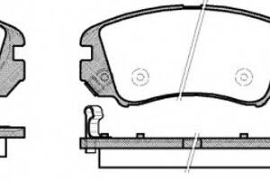 Колодки гальмівні для моделей: HYUNDAI (SONATA), KIA (MAGENTIS), VAUXHALL (INSIGNIA, INSIGNIA, INSIGNIA)