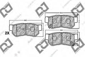 Тормозные колодки для моделей: HYUNDAI (SONATA, SONATA,XG,TRAJET,SANTA-FE,TUCSON,SONATA,GRANDEUR,SANTA-FE), KIA (MAGENT